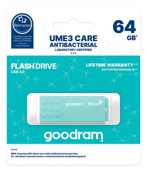 PenDrive 3.0 GOODRAM ANTIBACTERIAL 64GB