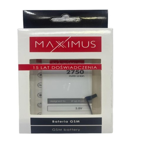 Bateria MAXXIMUS IPHONE 6S PLUS 2750 mAh 616-0802