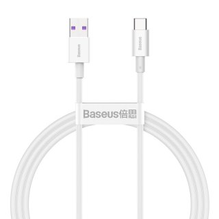 KABEL BASEUS SUPERIOR SERIES USB/USB-C 66W 1M WHITE