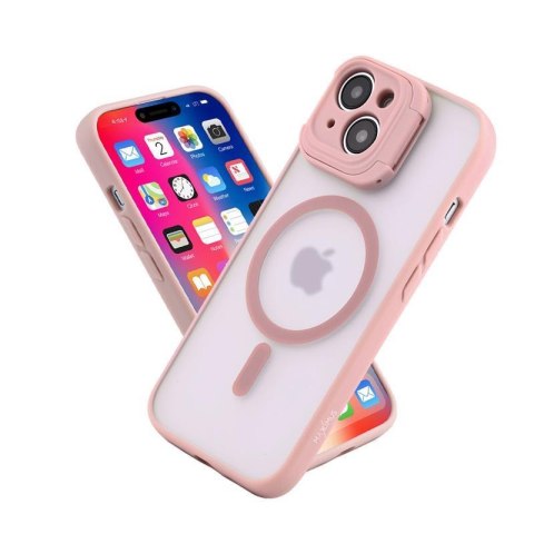MX KICKSTAND MAGSAFE IPHONE 15 PRO 6.1 PINK / RÓŻOWY