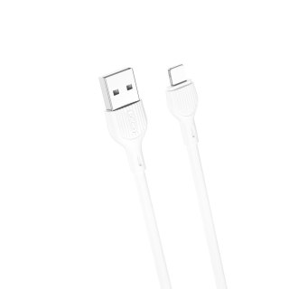 XO KABEL NB200 USB-LIGHTNING 1m 2,1A BIAŁY