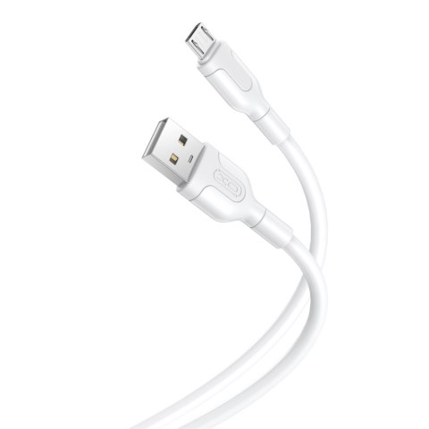 XO KABEL NB212 USB-MICRO 2,1A WHITE 1M