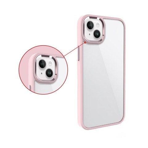 MX GLOSSY CAM IPHONE 14 PLUS LIGHT PINK / PUDROWY RÓŻ