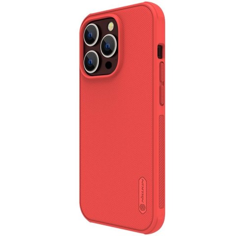 NILLKIN super frosted shield PRO IPHONE 14 PRO RED / CZERWONY