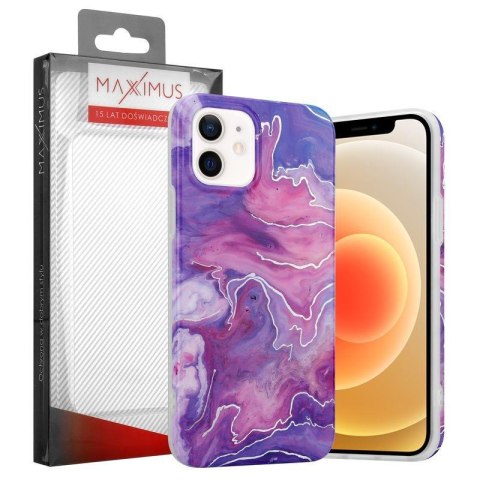 MX MARBLE IPHONE XS MAX PINK / RÓŻOWY