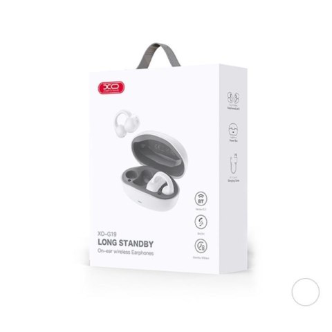 XO SŁUCHAWKI Bluetooth G19 OWS białe