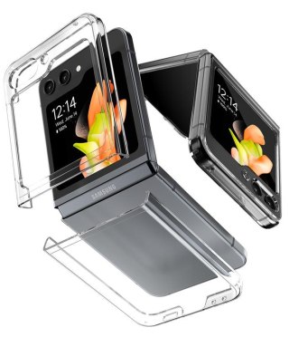 Mercury Hard PC Case Samsung Z Flip6 CLEAR / PRZEŹROCZYSTY