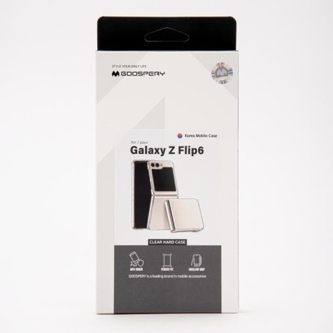 Mercury Hard PC Case Samsung Z Flip6 CLEAR / PRZEŹROCZYSTY