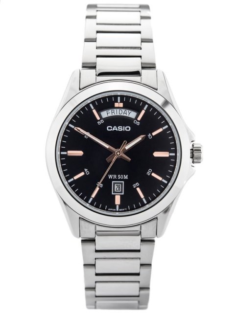 ZEGAREK MĘSKI CASIO MTP-1370D 1A2V (zd025a) + BOX