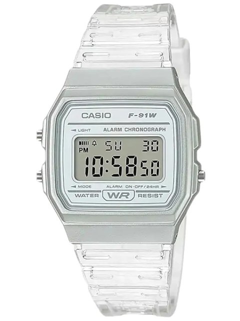 Zegarek Unisex Casio Retro Vintage F-91WS-7 (zd648c) + BOX