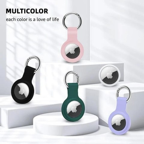 Silikonowy AirTag Case (brelok) BLACK / CZARNE