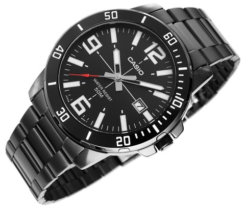Zegarek Męski CASIO MTP-VD01B-1 + BOX