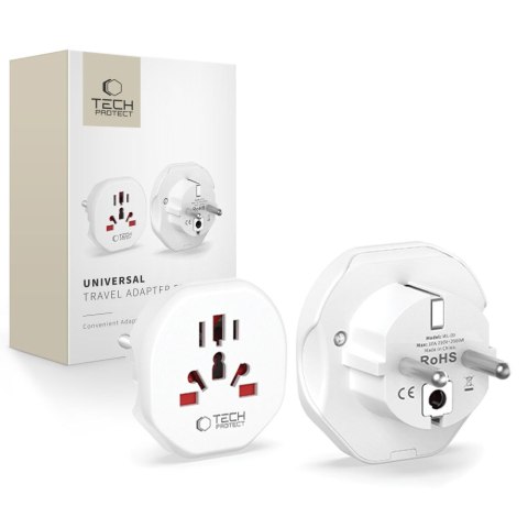 TECH-PROTECT ŁAD SIEC UNIVERSAL TRAVEL ADAPTER