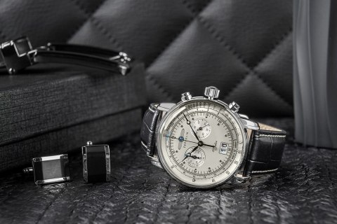 Zegarek Męski ZEPPELIN 100 Yahre 7690-1 + BOX